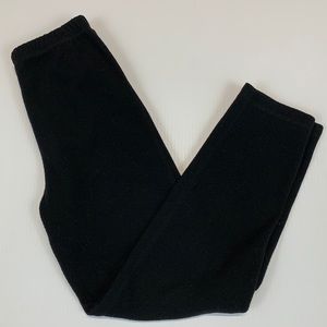 Boy’s Black Fleece Athletic Sweatpants Size L